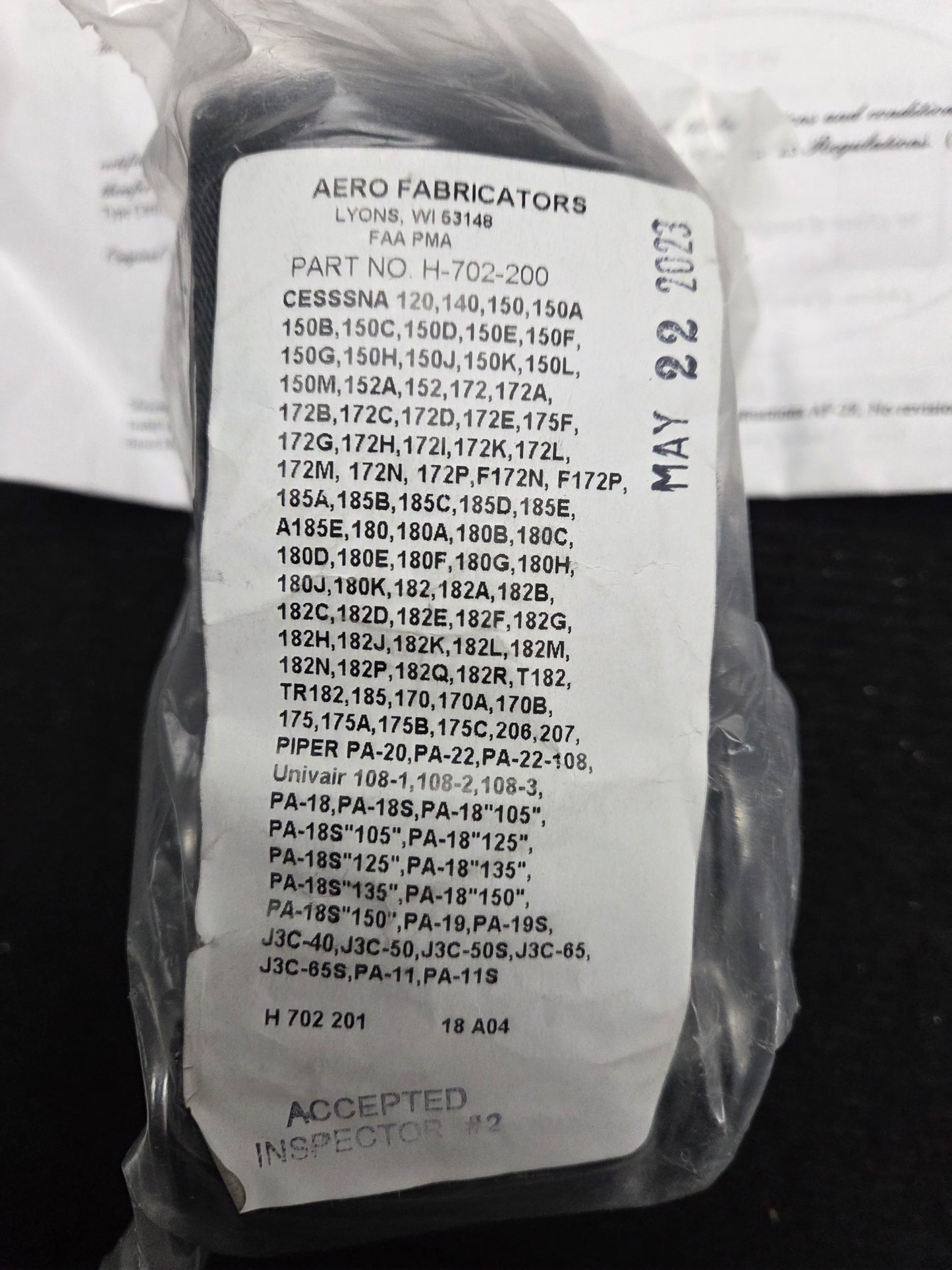 Seatbelt Harness - Aero Fabricators