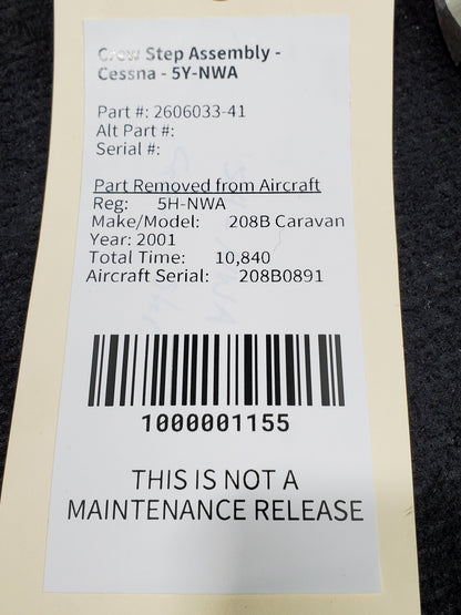 Crew Step Assembly - Cessna - 5H-NWA