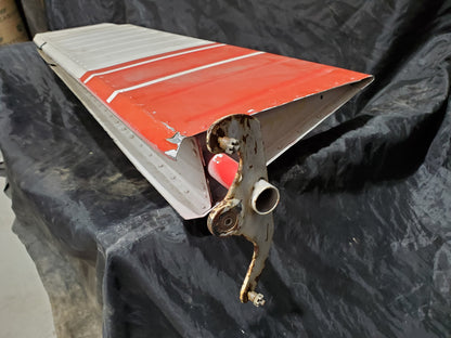 Rudder Assembly - Damaged - Core Only - MISC