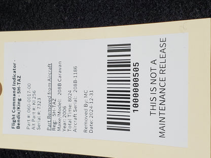 Flight Command Indicator - Bendix/King - 5H-TAZ