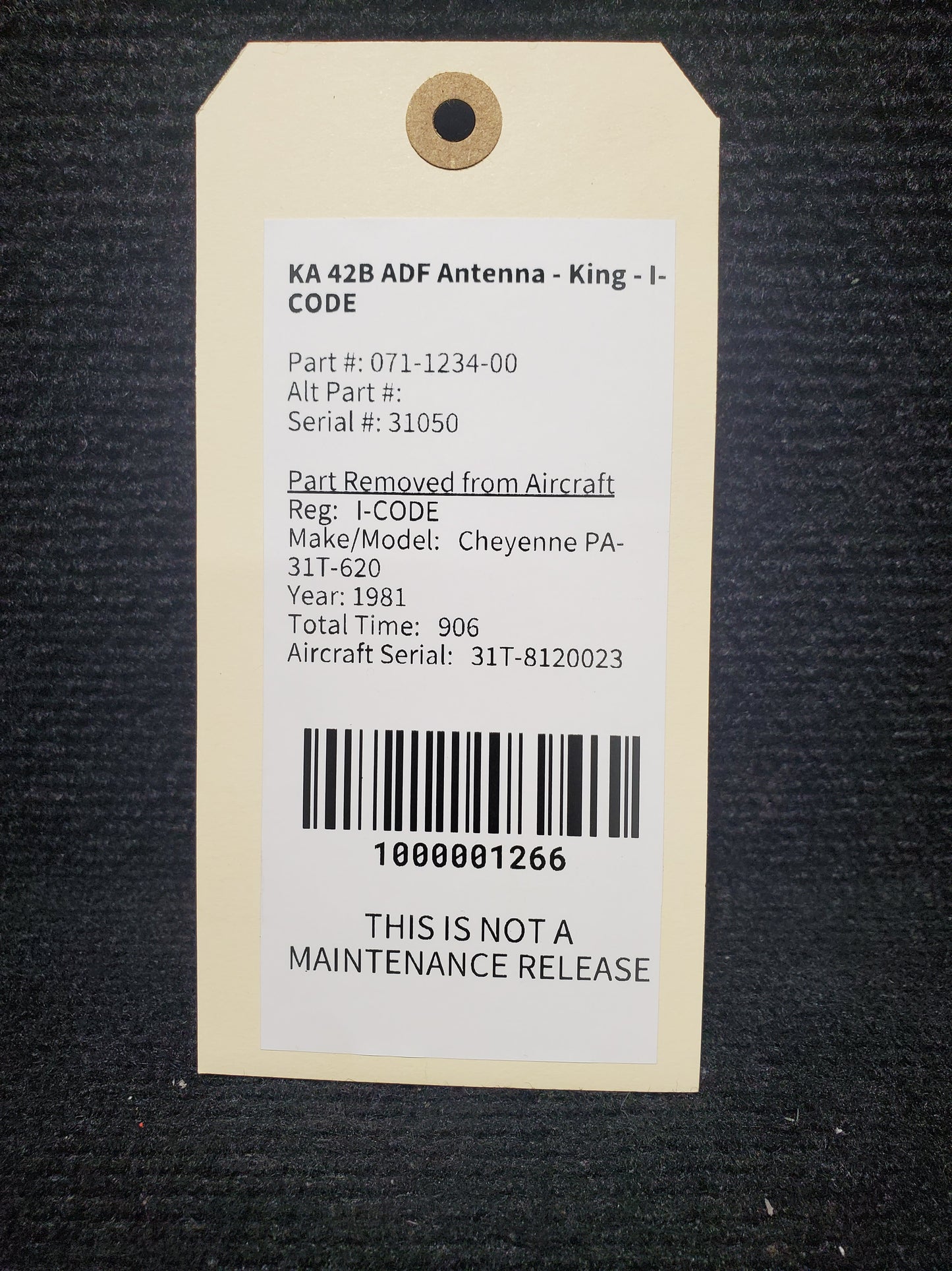 KA 42B ADF Antenna - King - I-CODE