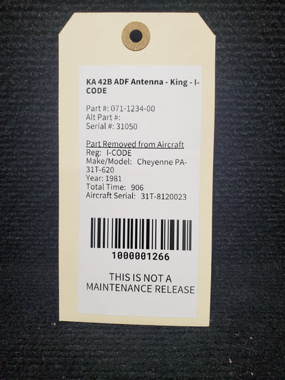 KA 42B ADF Antenna - King - I-CODE