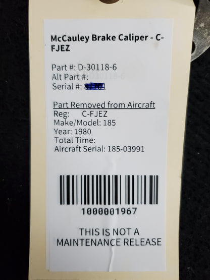 McCauley Brake Caliper - C-FJEZ