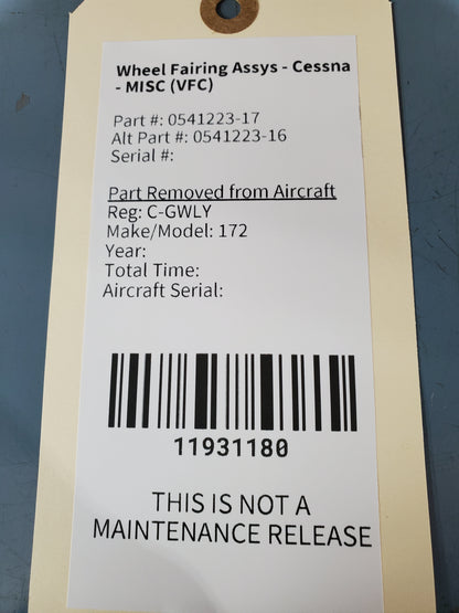 Wheel Fairing Assys - Cessna - MISC (VFC)