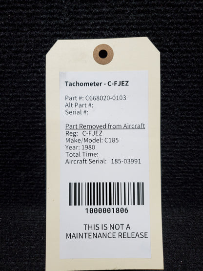 Tachometer - C-FJEZ
