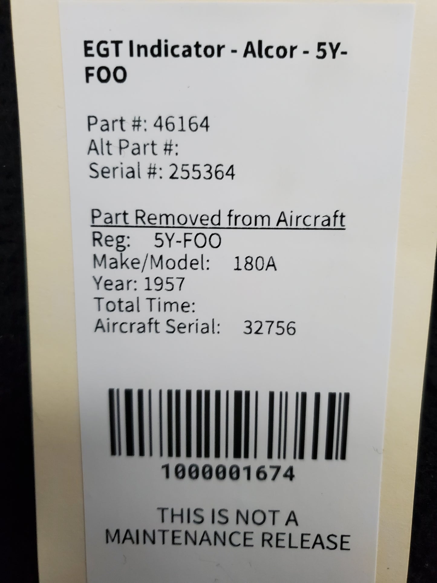 EGT Indicator - Alcor - 5Y-FOO