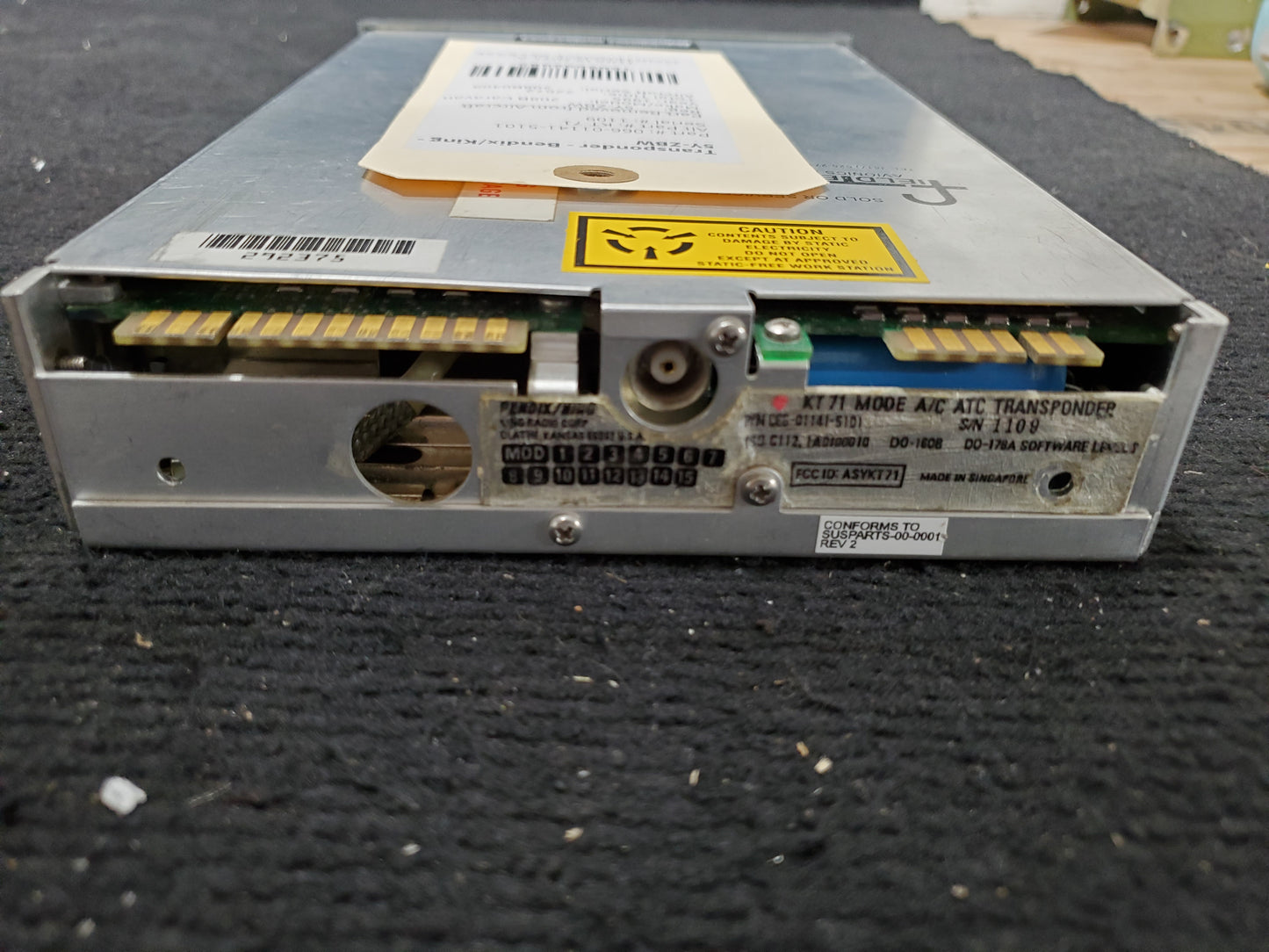 Transponder - Bendix/King - 5Y-ZBW