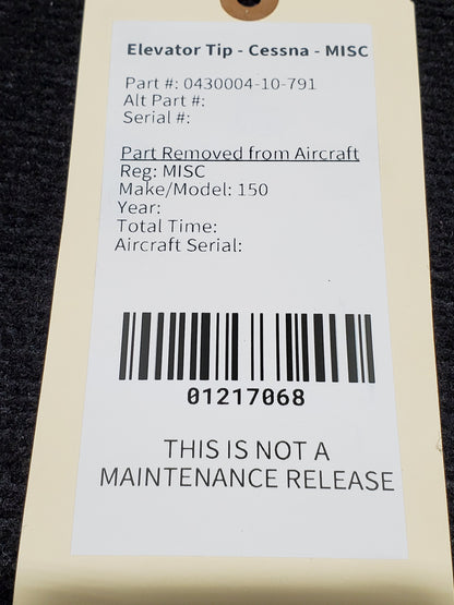 Elevator Tip - Cessna - MISC