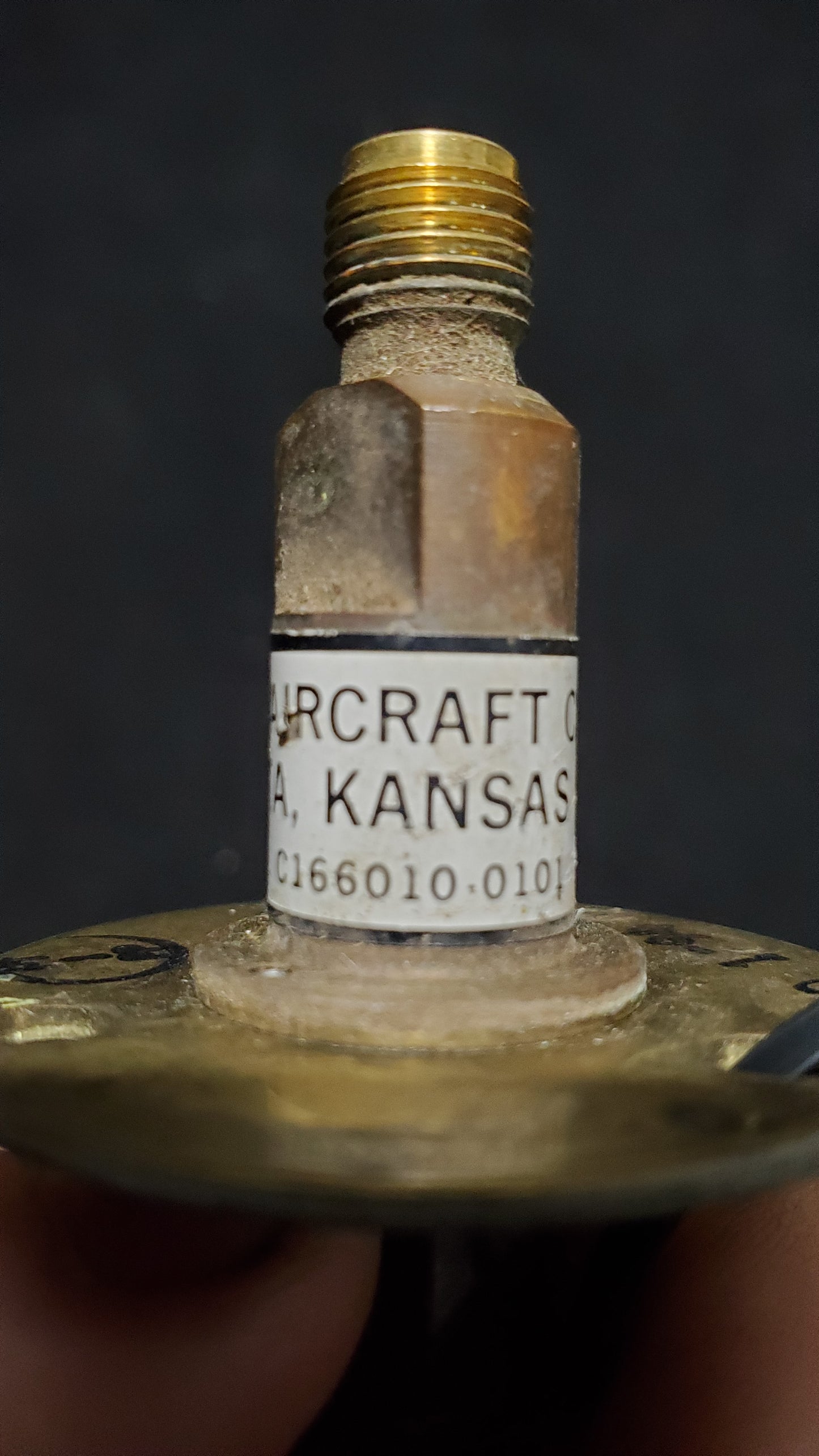 Oxygen Filler Valve Assy - Cessna - 5Y-ZBW