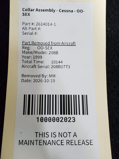 Collar Assembly - Cessna - OO-SEX