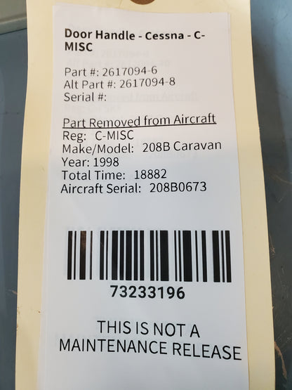 Door Handle - Cessna - C-MISC
