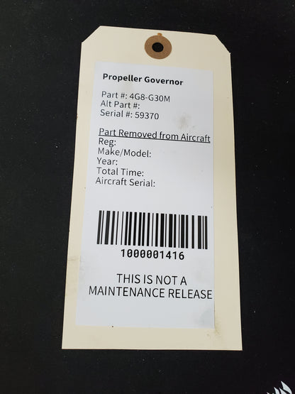 Propeller Governor