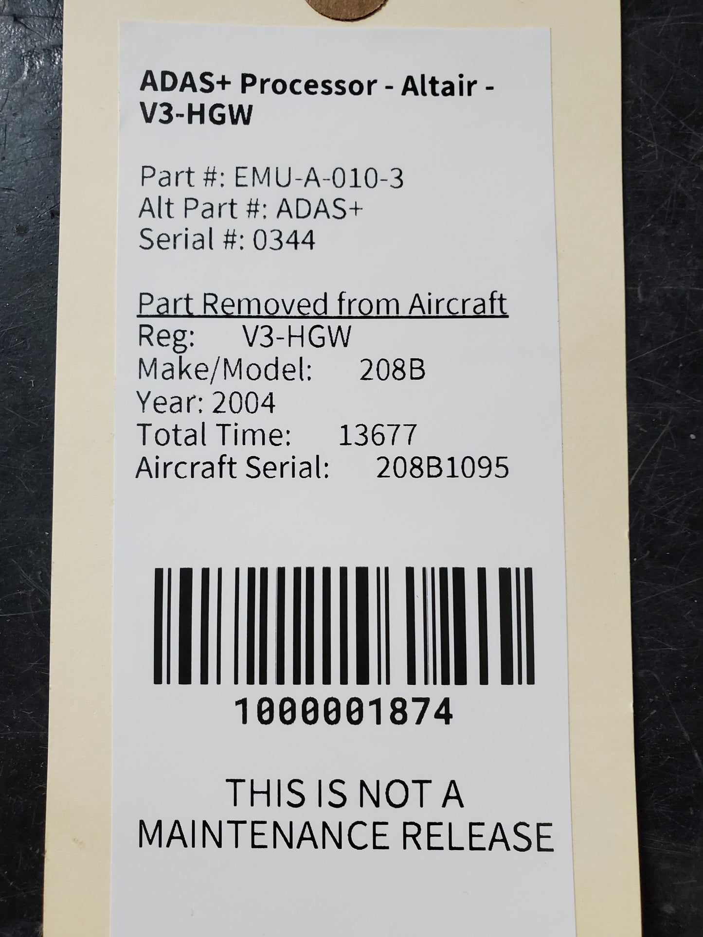 ADAS+ Processor - Altair - V3-HGW