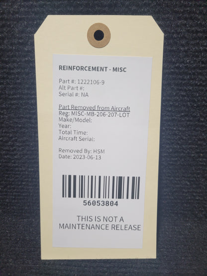 REINFORCEMENT - MISC