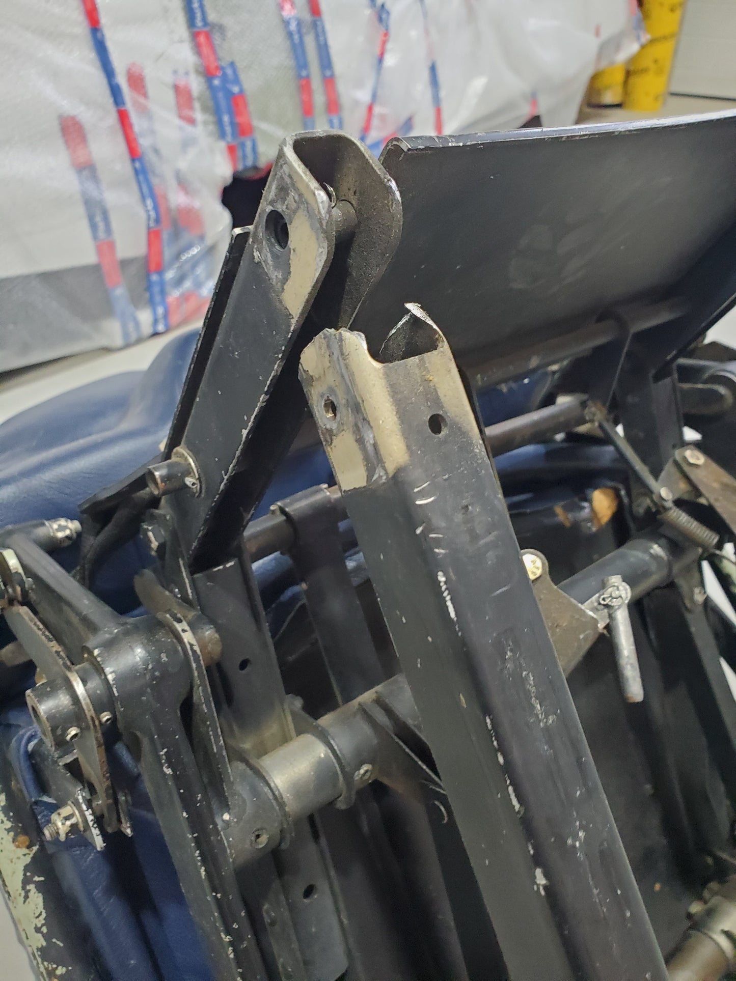 Seat Assembly - Crew Seat w/ Armrests - 1 of 2 - Cessna - OO-SEX