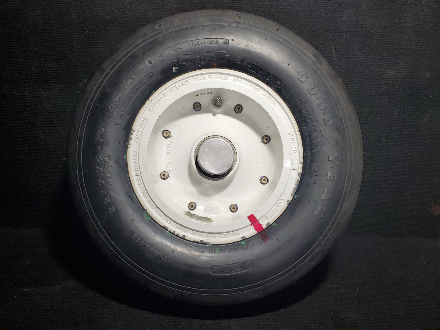 Main Wheel Assy - 6.5-10 - Cleveland - PS Surplus