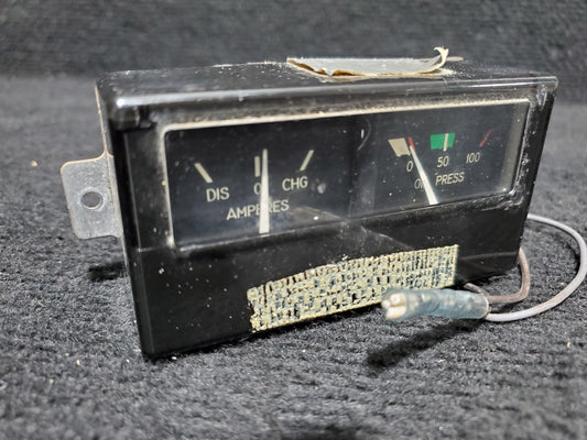 Oil pressure & Ammeter Indicators - Cessna - C-FJEZ