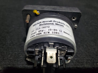 Fuel Quantity Gauge - Mitchell Aircraft - 5Y-FOO