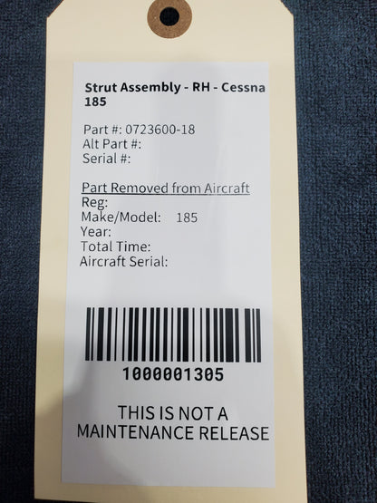 Strut Assembly - RH - Cessna 185