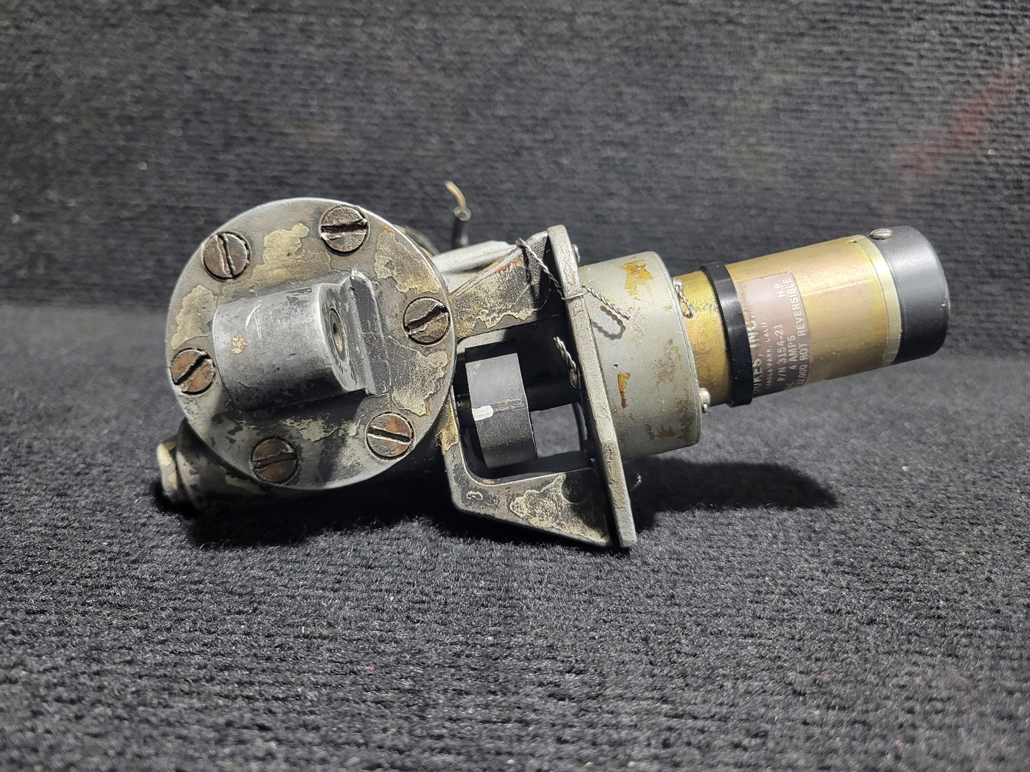 Cowl Flap Actuator w/ motor - Dukes Astronautics - C-FSYN