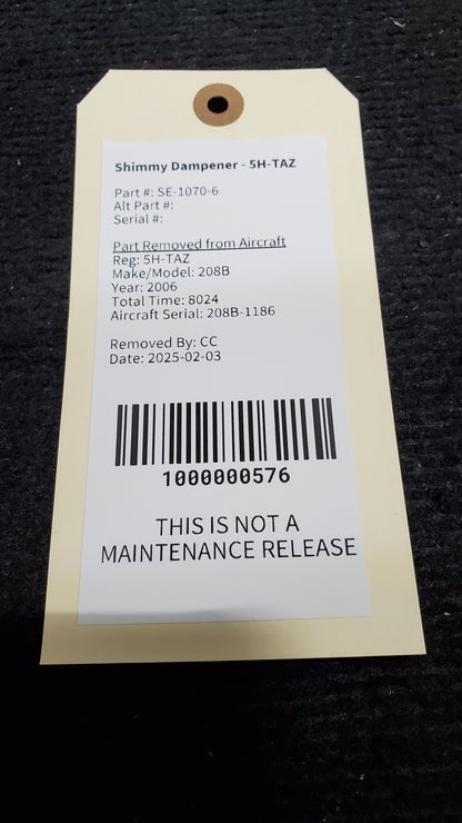 Shimmy Dampener - Lord - 5H-TAZ