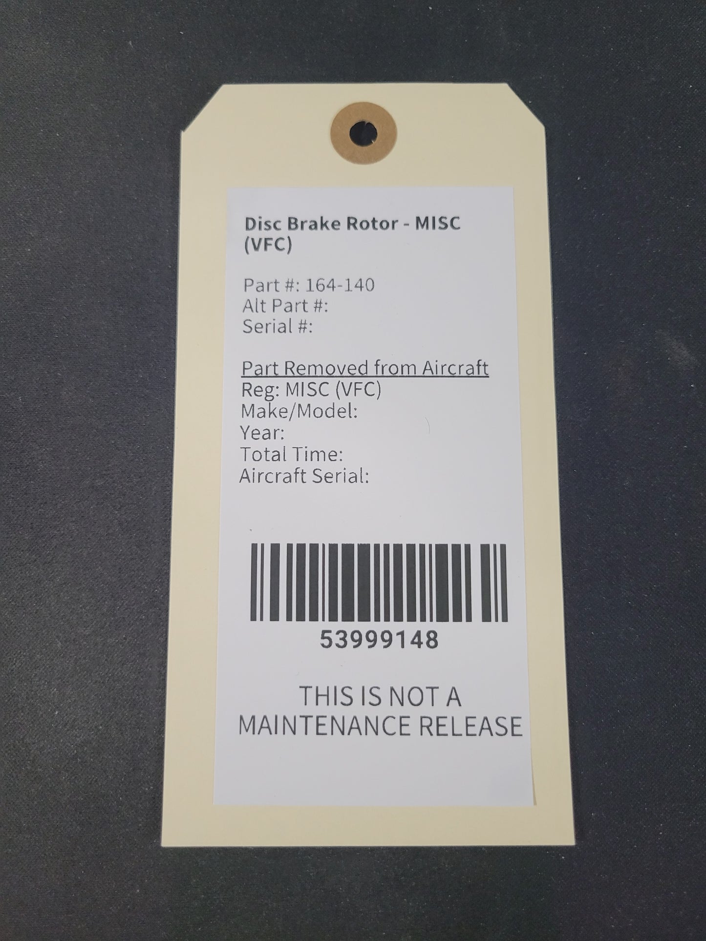 Disc Brake Rotor - MISC (VFC)