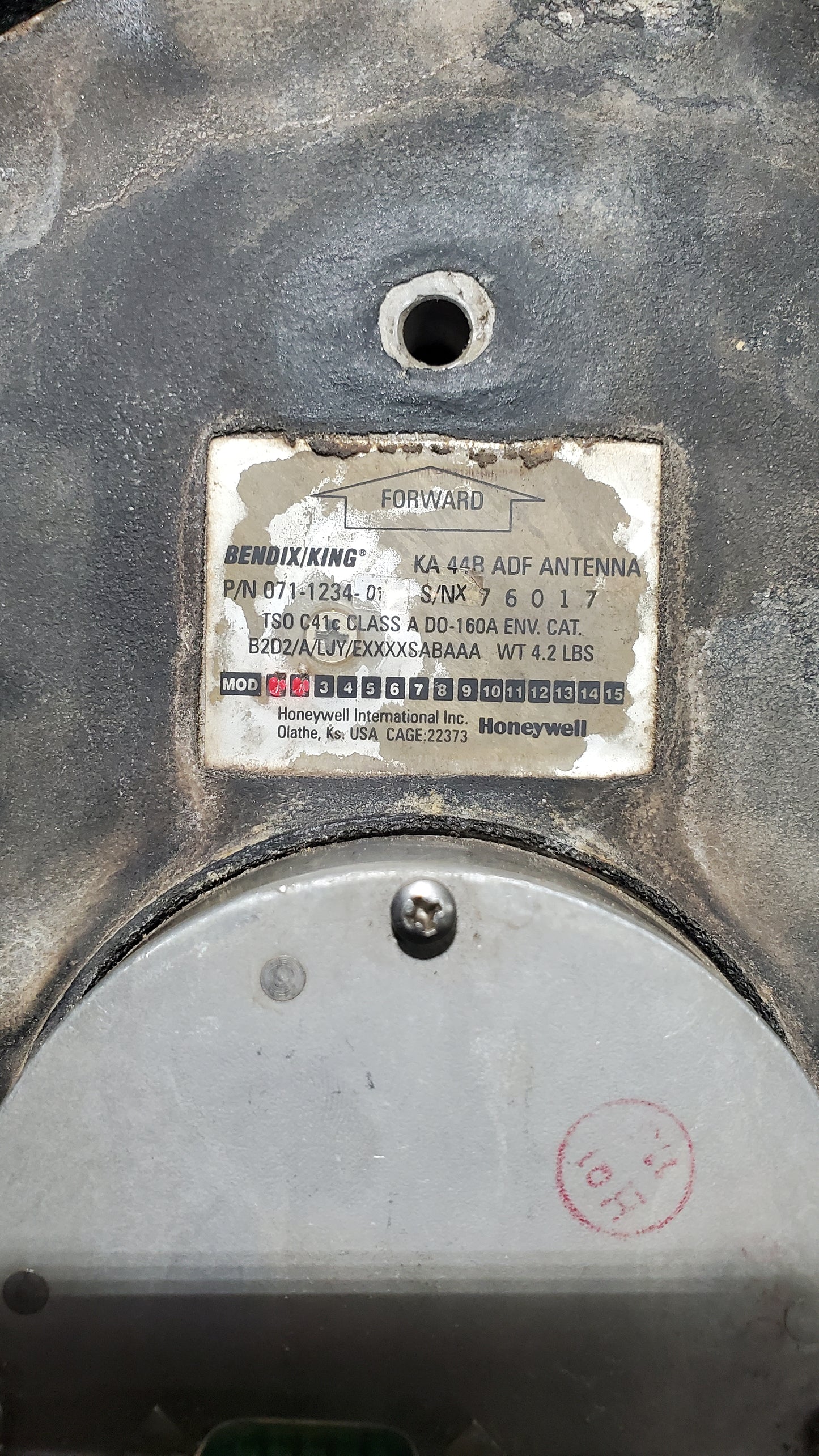 FA 44B - ADF Antenna - Bendix Bing - 5Y-BUC