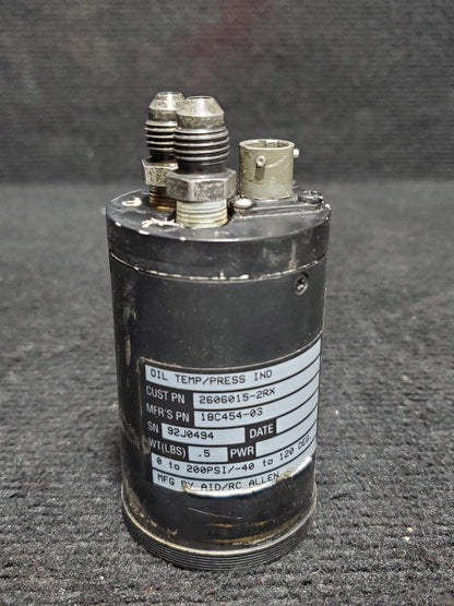 Oil Temp / Oil Pressure Indicator - Cessna - 5Y-ZBW