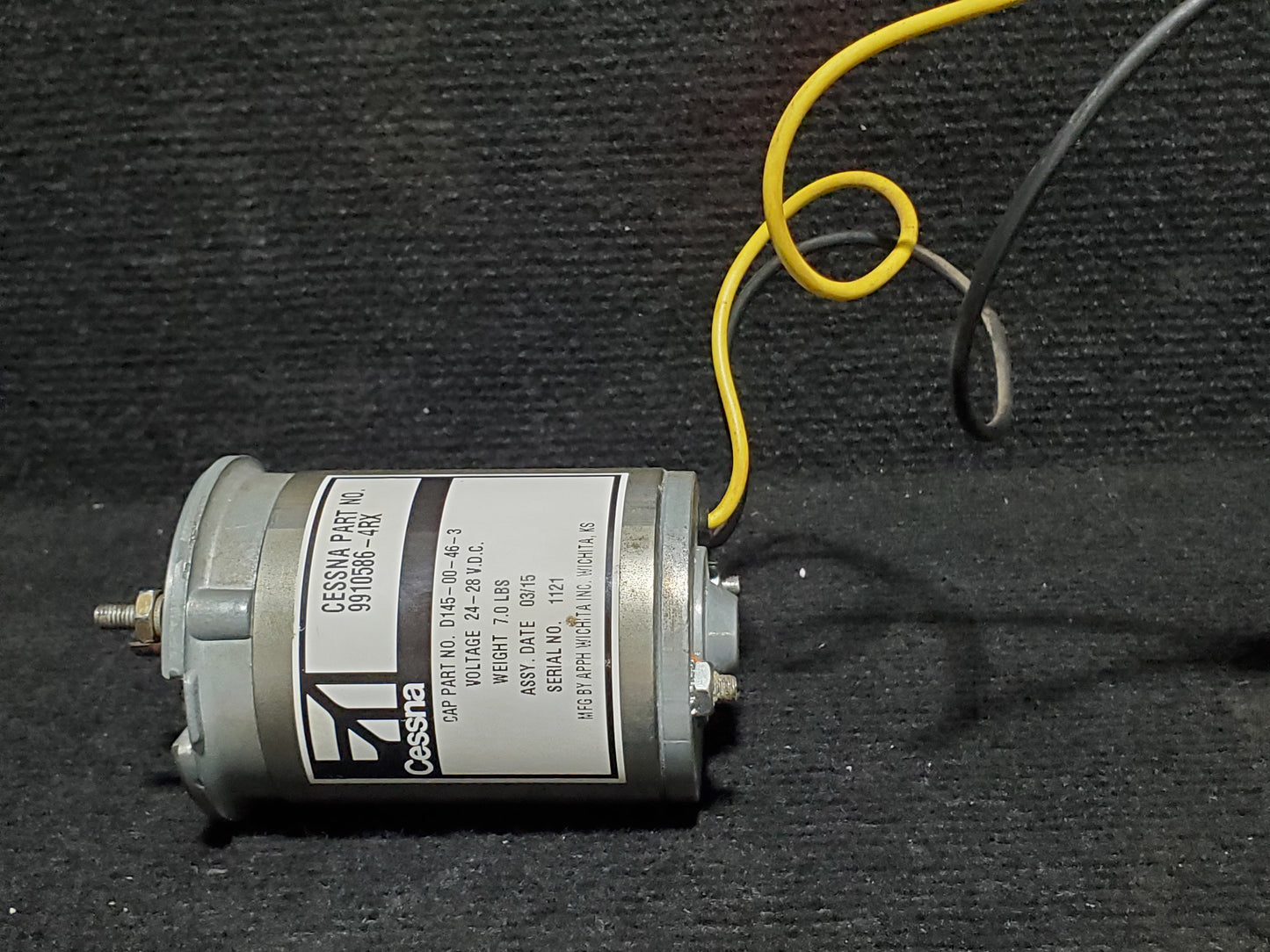 Flap Actuator Motor - Cessna - 5H-NWA