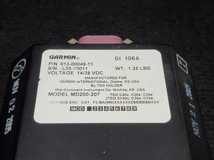 GL106A Course Deviation Indicator Nav/VLOC - Garmin - 5H-TAZ