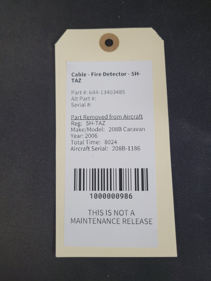 Cable - Fire Detector - 5H-TAZ