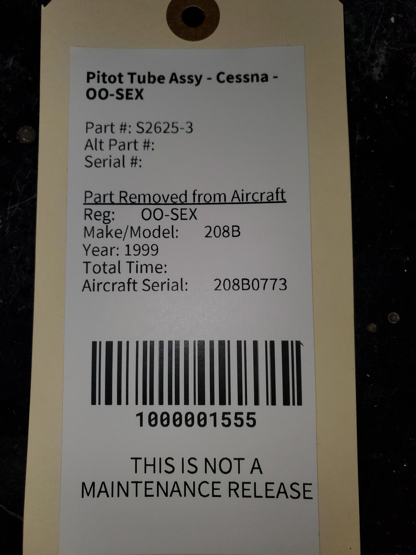 Pitot Tube Assy - Cessna - OO-SEX