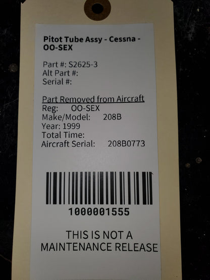 Pitot Tube Assy - Cessna - OO-SEX