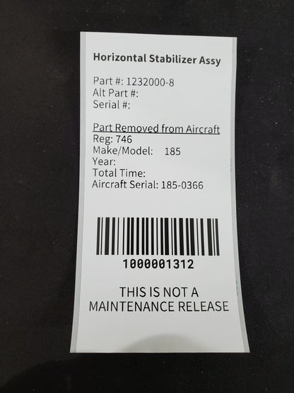 Horizontal Stabilizer Assy