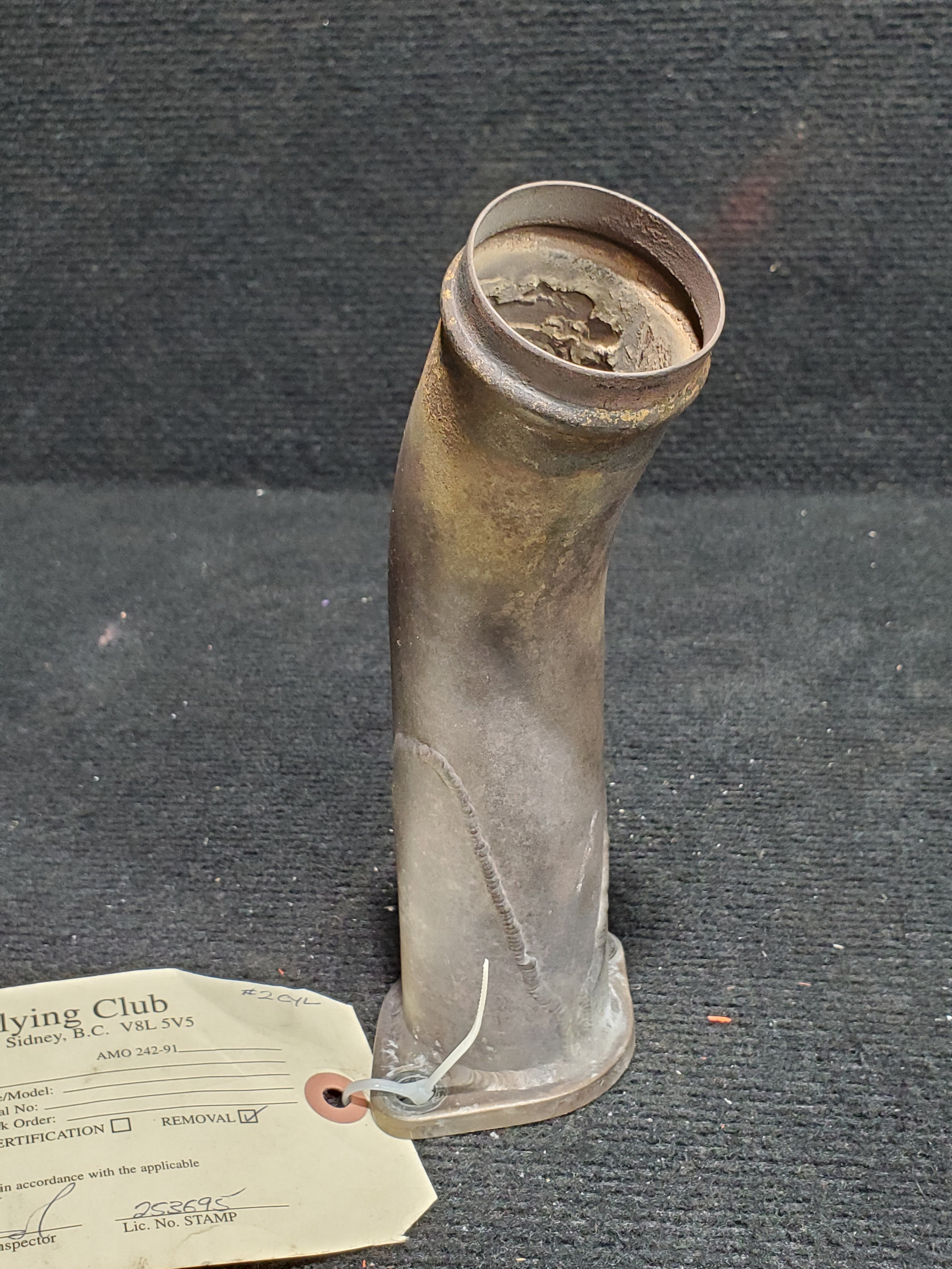 Exhaust Riser LH FWD - Cessna 152 - MISC (VFC) – Global Aircraft Industries