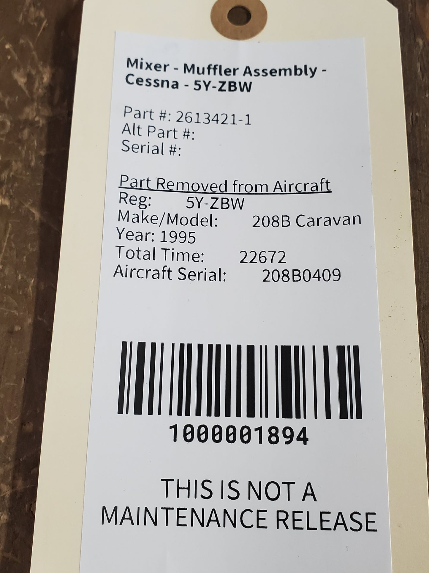 Mixer - Muffler Assembly - Cessna - 5Y-ZBW