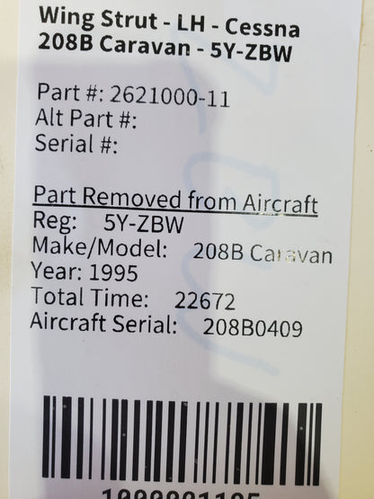 Wing Strut - LH - Cessna 208B Caravan - 5Y-ZBW