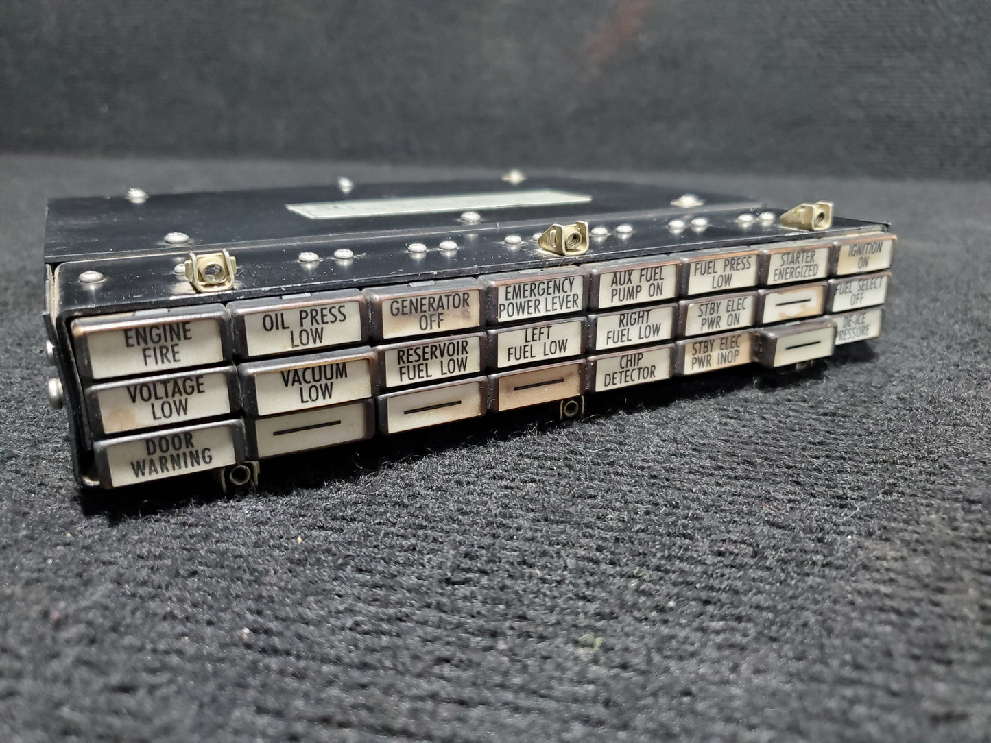 Annunciator Panel Assy - Grimes Aerospace - 5H-TAZ