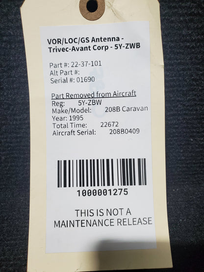 VOR/LOC/GS Antenna - Trivec-Avant Corp - 5Y-ZWB