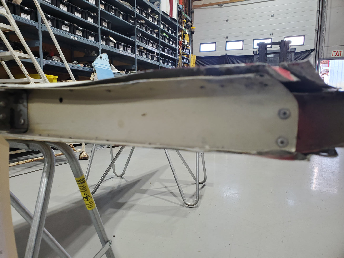 Fin Assembly with Dorsal - Cessna 185 - C-FJEZ